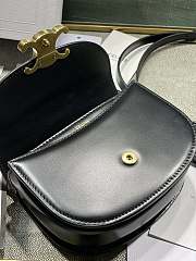 Celine Super Mini Black Bag Size 15.5x11.5x5 cm - 4