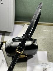 Celine Super Mini Black Bag Size 15.5x11.5x5 cm - 5