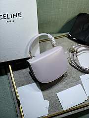 Celine Super Mini Gray Bag Size 15.5x11.5x5 cm - 4