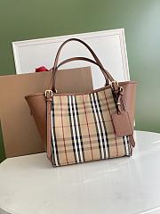 Burberry Invisible War Horse Shopping Bag Size 28x26 cm - 4