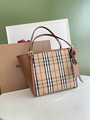 Burberry Invisible War Horse Shopping Bag Size 28x26 cm - 5