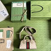 Gucci Ophidia Series Of Mini GG Handbags Size 21x12x10 cm - 2