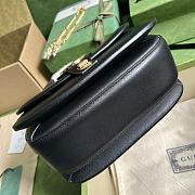 Gucci Blondie Top Handle Bag Black 23x15x11 cm - 4