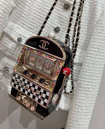 Chanel Slot Machine Minaudiere Size 16×9×4 cm