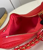 Louis Vuitton Loop Bag Red M22594 Size 23x13x6 cm - 3