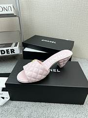 Chanel Light Pink Slippers  - 4