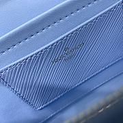 Louis Vuitton Twist MM Bleu Nuage Blue M21721 Size 23x17x9.5 cm - 5
