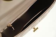 Dior Caro Bag Warm Taupe Supple Cannage Calfskin Size 25.5x15.5x8 cm - 2