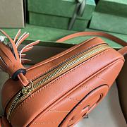 Gucci Blondie Small Shoulder Bag Orange Size 21x15.5x5 cm - 4