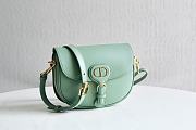 Medium Dior Bobby Bag Green Size 22x17x6 cm - 1