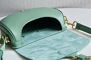 Medium Dior Bobby Bag Green Size 22x17x6 cm - 2