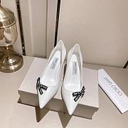 Jimmy Choo Leather Outsole White Heel Height 6.5/8.5cm - 1