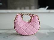 Chanel 23P Moon Crescent Small Bag Pink Size Size 14x10.5x5.5 cm - 1