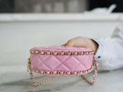 Chanel 23P Moon Crescent Small Bag Pink Size Size 14x10.5x5.5 cm - 4