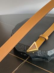 Prada Brown Belt Size 2 cm - 3