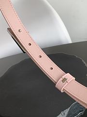 Prada Pink Belt Size 2 cm - 2