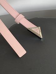Prada Pink Belt Size 2 cm - 3