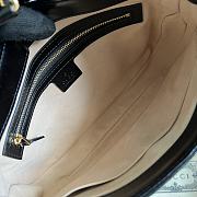 Gucci Jackie 1961 Small Shoulder Bag Black Leather Size 27.5x19x4 cm - 5