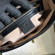 Gucci Jackie 1961 Small Shoulder Bag Black Leather Size 27.5x19x4 cm - 3