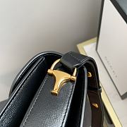 Gucci Horsebit 1955 Shoulder Bag Black Size 25x18x8 cm - 4