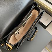 Gucci Horsebit 1955 Shoulder Bag Black Size 25x18x8 cm - 3