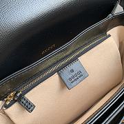 Gucci Horsebit 1955 Shoulder Bag Black Size 25x18x8 cm - 2