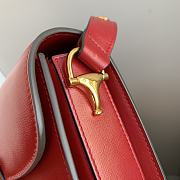 Gucci Horsebit 1955 Shoulder Bag Red Size 25x18x8 cm - 3