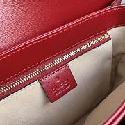 Gucci Horsebit 1955 Shoulder Bag Red Size 25x18x8 cm - 5