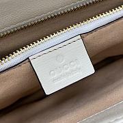 Gucci Horsebit 1955 Shoulder Bag White Size 25x18x8 cm - 2