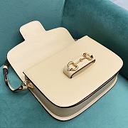Gucci Horsebit 1955 Shoulder Bag Beige Size 25x18x8 cm - 3