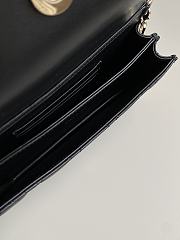 Mini Miss Dior Bag Black Cannage Lambskin Size 21x11.5x4.5 cm - 4
