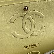 Chanel Classic Handbag Yellow A01112 Size 15.5×25.5×6.5 cm  - 5