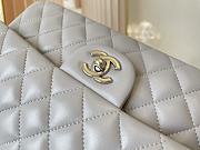 Chanel Classic Handbag Gray A01112 Size 15.5×25.5×6.5 cm - 5