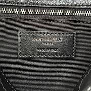 YSL Niki Medium Chain Bag In Crinkled Vintage Leather Black Size 28x20x8,5 cm - 3