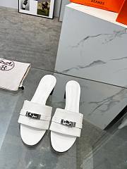 Hermes Gigi 50 Sandal White - 2