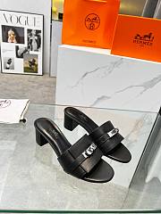 Hermes Gigi 50 Sandal Black - 4