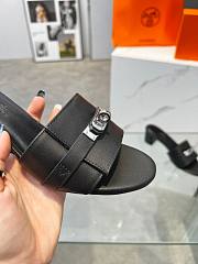 Hermes Gigi 50 Sandal Black - 3
