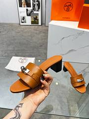 Hermes Gigi 50 Sandal Brown - 4