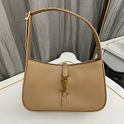 YSL Le 5 À 7 In Vegetable - Tanned Leather Brown Gold 657228 Size 23x16x6,5 cm - 1
