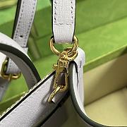 Gucci Jumbo GG Mini Tote Bag Beige And Lilac Size 16x20x7 cm - 4