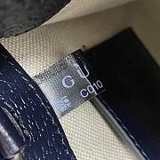 Gucci Mini Tote Bag With Interlocking G Dark Blue Size 16×19×7 cm - 3