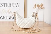 Chanel Small Hobo Bag AS3917 White Size 15×20×6 cm - 1
