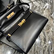 YSL Manhattan Shoulder Bag Black Size 29x20x7,5 cm - 3