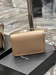 YSL Solferino Medium Light Tan Size 23x16x6 cm  - 4