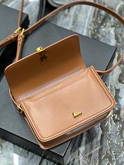 YSL Solferino Medium Satchel Dark Honey Size 23x16x6 cm - 4