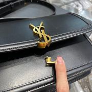 YSL Solferino Medium Satchel Black Size 23x16x6 cm - 3