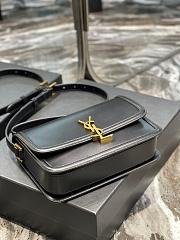 YSL Solferino Medium Satchel Black Size 23x16x6 cm - 5