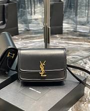 YSL Solferino Medium Satchel Black Size 23x16x6 cm - 1