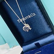 Tiffany Love Heart Tag Key Pendant Necklace - 3
