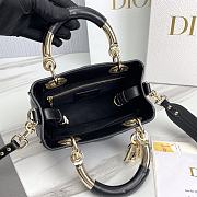 Dior The Lady 95.22 Black Bag Size 20x13x8 cm - 3